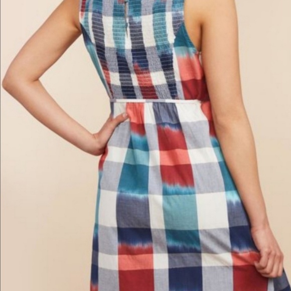 Cute Fun Checkered Maternity Dress - Picture 3 of 3